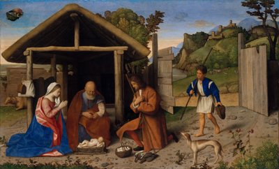 Adoracja pasterzy, prawdopodobnie po 1520 r. autorstwa Vincenzo di Biagio Catena