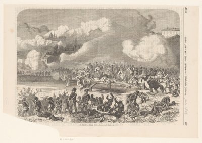 Bitwa pod Custozą, 1866 Die Schlacht con Custoza (tytuł na obiekcie) autorstwa Vinzenz Katzler