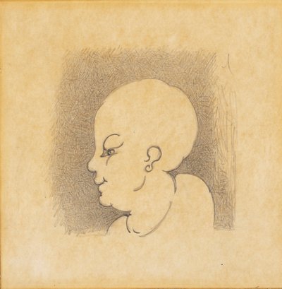 Głowa autorstwa Violette de Mazia