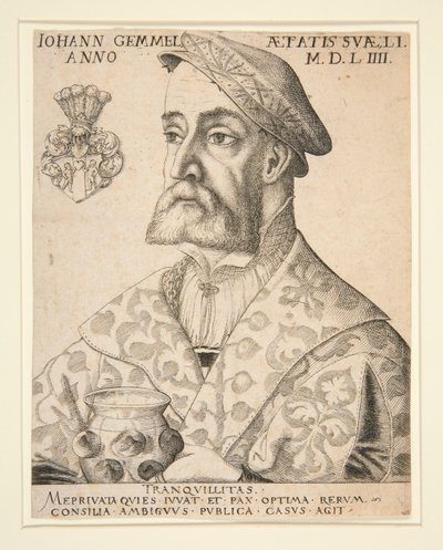 Portret Joannes Gemmel autorstwa Virgil Solis