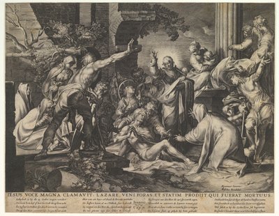 Wychowanie Łazarza Reverse Copy.n.d. autorstwa Vischer