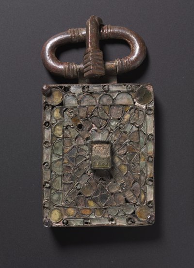 Klamra paska, c.525-560 autorstwa Visigothic