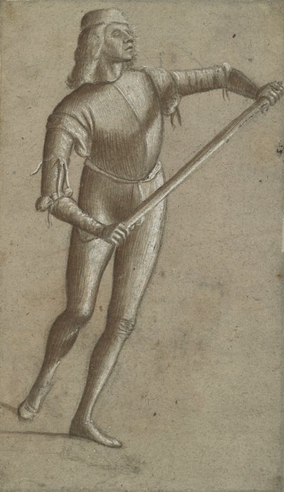 Carpaccio - Gondolier (recto), około 1514-1520 autorstwa Vittore Carpaccio