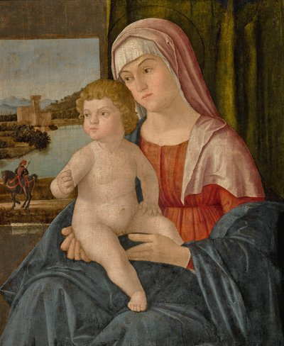 Carpaccio - MADONNA I DZIECKO MADONNA I DZIECKO, Perocco 21 autorstwa Vittore Carpaccio