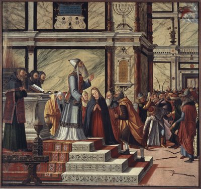 Małżeństwo Dziewicy autorstwa Vittore Carpaccio