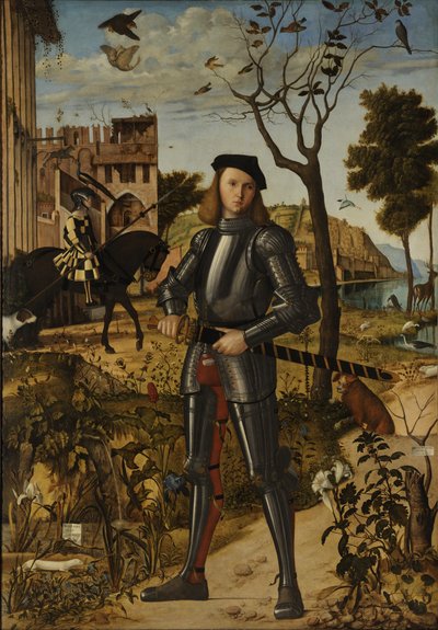 Portret rycerza autorstwa Vittore Carpaccio