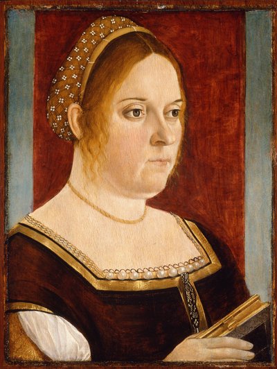 Portret kobiety autorstwa Vittore Carpaccio