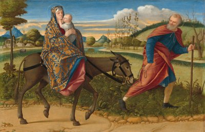 Ucieczka do Egiptu, c. 1515. autorstwa Vittore Carpaccio