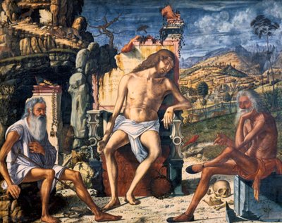 Medytacja nad męką, ok. 1510 autorstwa Vittore Carpaccio