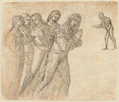 Dziewica i cztery inne kobiety autorstwa Vittore Carpaccio