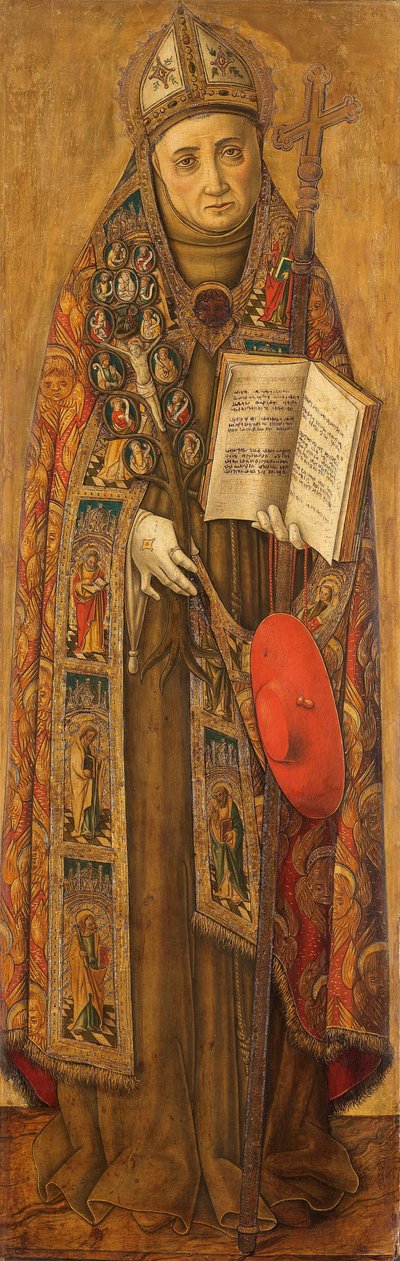 Św. Bonawentura autorstwa Vittore Crivelli