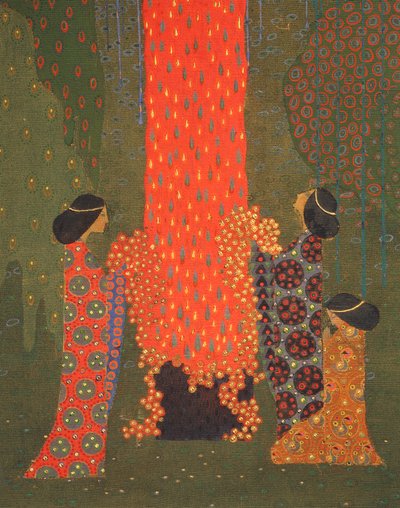 Mistyczne spotkanie autorstwa Vittorio Zecchin