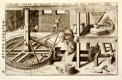 Frezarka konna 1607 autorstwa Vittorio Zonca