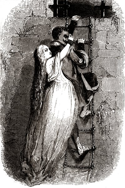 Ucieczka Milady de Winter autorstwa Vivant (after) Beauce