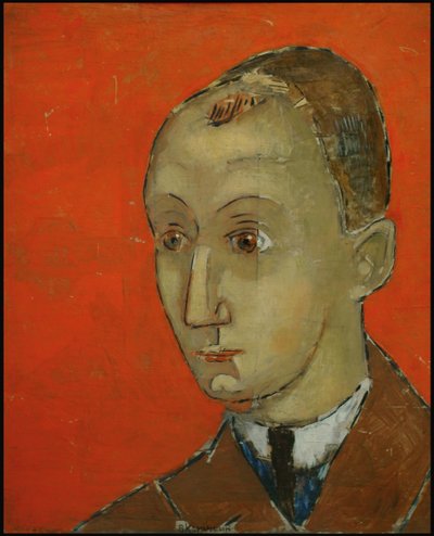 Autoportret, lata 20. XX wieku. autorstwa Vladimir Alexeevich Komarovsky