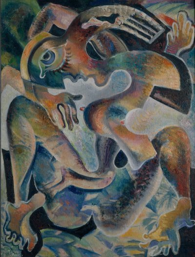 Akt w abstrakcji, 1926 autorstwa Daniel Vladimir Baranoff Rossine