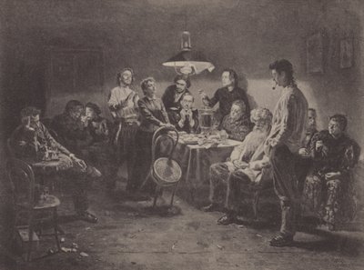 Wieczorna Firma autorstwa Vladimir Egorovic Makovsky