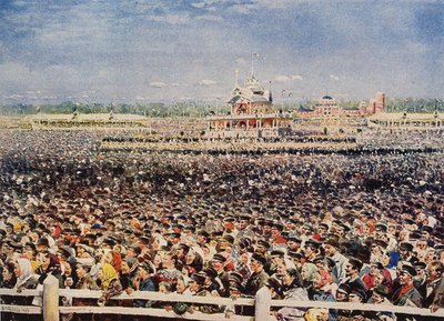 Pole Chodynki 18.05.1896, 1899 autorstwa Vladimir Egorovic Makovsky