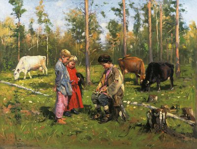 Pasterze, 1903-1904 autorstwa Vladimir Egorovic Makovsky