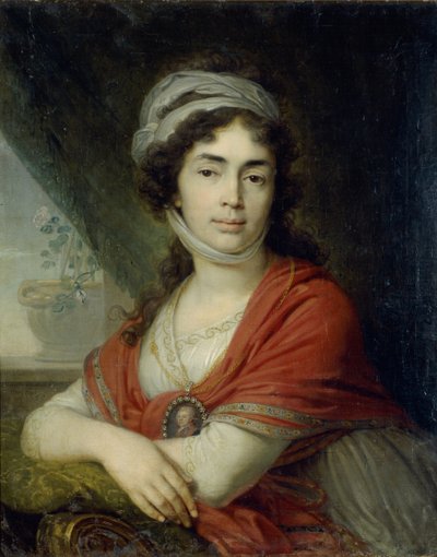 Portret Marii Marfy Dmitrievny Duniny z domu Norov, 1799 autorstwa Vladimir Lukich Borovikovsky