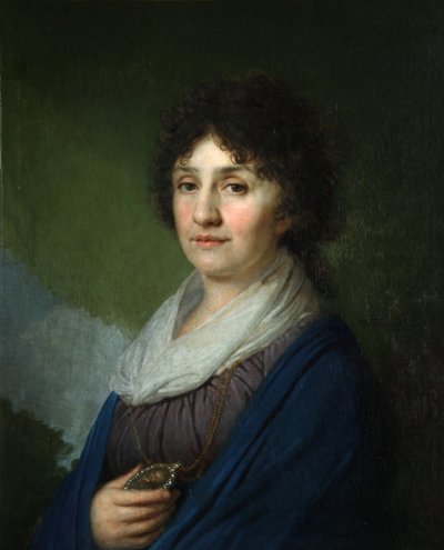 Portret Jekateryny Nikołajewnej Dawydowej, 1795-1796 autorstwa Vladimir Lukich Borovikovsky