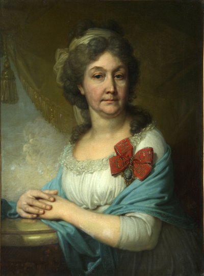 Portret baronowej Varvary Wasiljewej, 1800 autorstwa Vladimir Lukich Borovikovsky