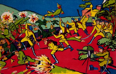 Niemcy jesteście silnymi istotami, Warszawy nie zobaczycie, lepiej teraz za życia uciekać do Berlina autorstwa Vladimir Mayakovsky