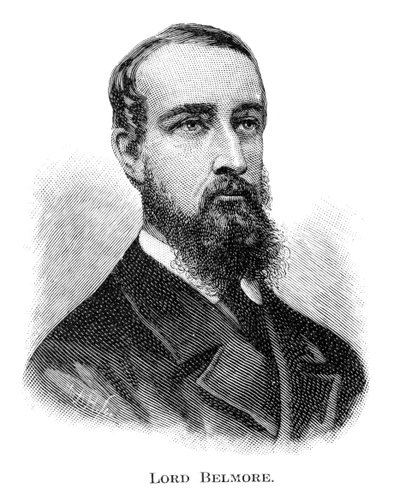 Lord Belmore, gubernator Nowej Południowej Walii, 1886. autorstwa WA Hirschmann
