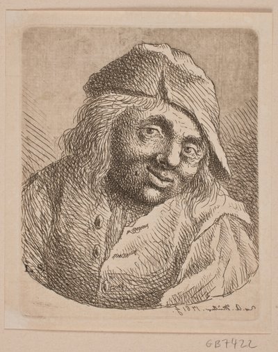 Popiersie rolnika autorstwa W.A. Müller