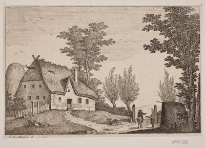 Krajobraz autorstwa W.A. Müller