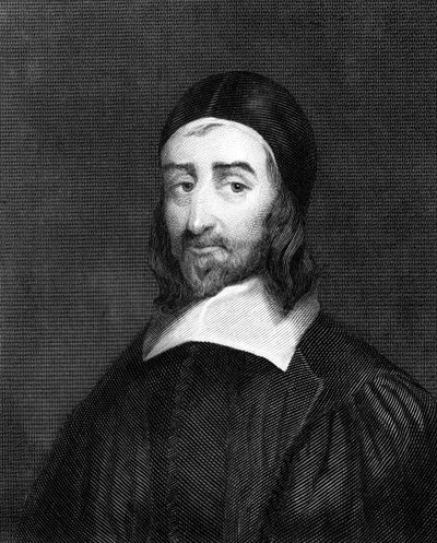 Richard Baxter, XVII-wieczny przywódca angielskiego kościoła purytańskiego, boski uczony i kontrowersyjny. autorstwa WC Edwards