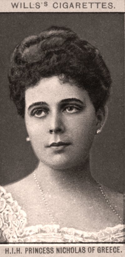 H.I.H Księżniczka Mikołaja z Grecji, 1908. autorstwa WD and HO Wills