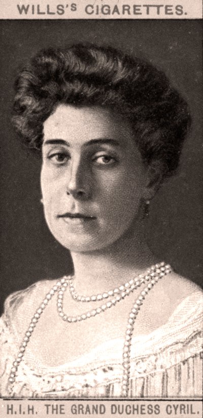 H.I.H. Wielka Księżna Cyryl, 1908. autorstwa WD and HO Wills