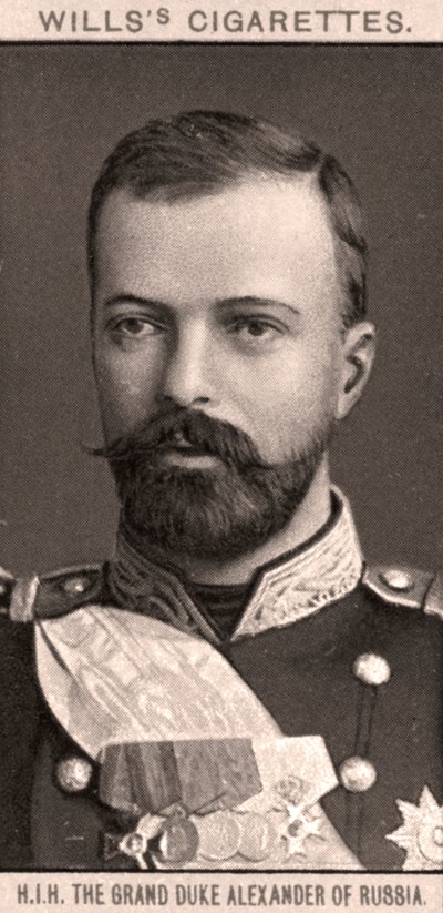 H.I.H Wielki Książę Aleksander Rosji, 1908. autorstwa WD and HO Wills