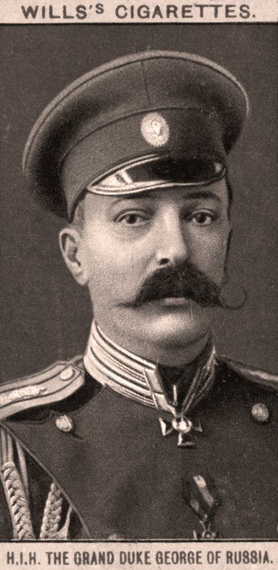 H.I.H Wielki Książę Jerzy Rosji, 1908. autorstwa WD and HO Wills