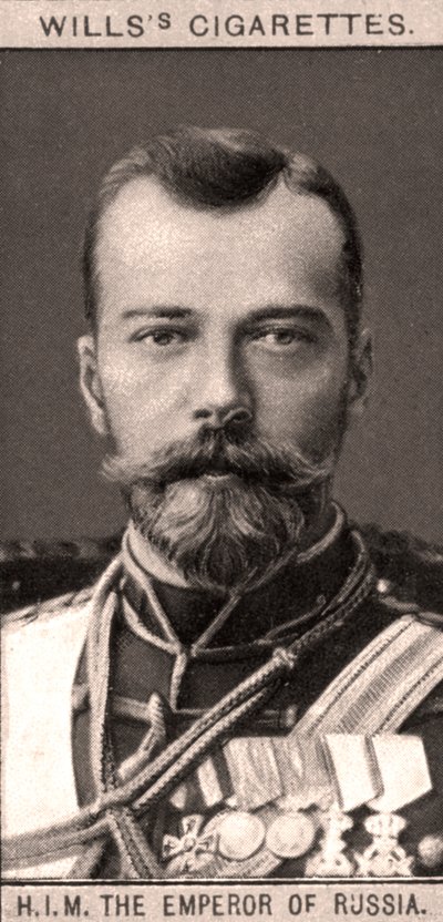 HIM Cesarz Rosji, 1908. autorstwa WD and HO Wills