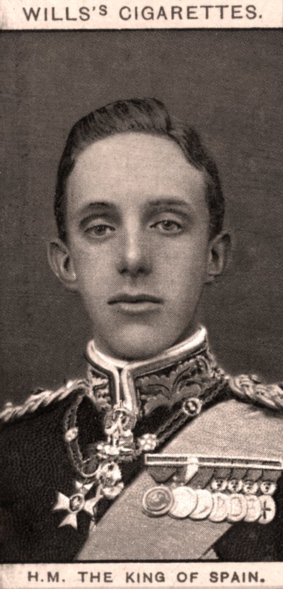 H.M. Król Hiszpanii, 1908. autorstwa WD and HO Wills