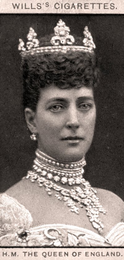 H.M. Królowa Anglii, 1908. autorstwa WD and HO Wills