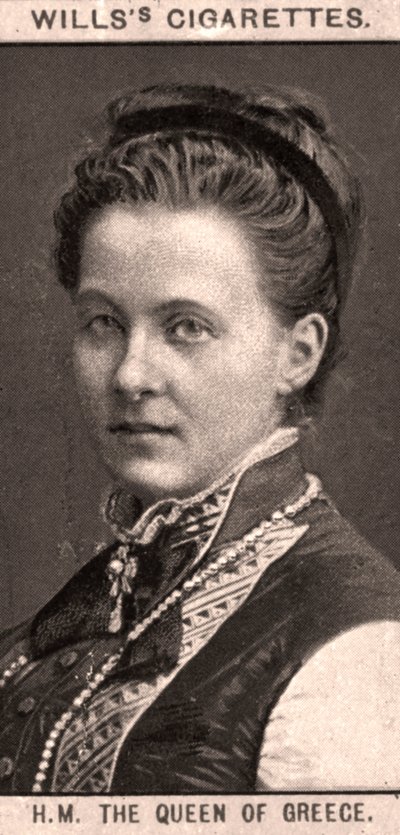 H.M. Królowa Grecji, 1908. autorstwa WD and HO Wills