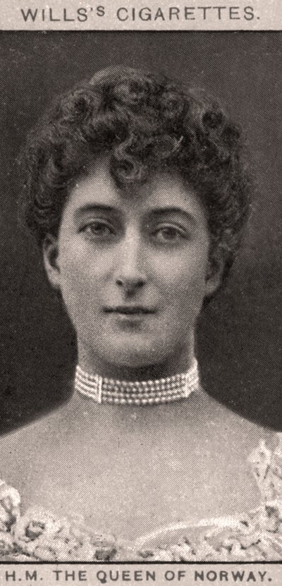 H.M. Królowa Norwegii, 1908. autorstwa WD and HO Wills