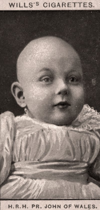 H.R.H, PR, John of Wales, 1908. autorstwa WD and HO Wills