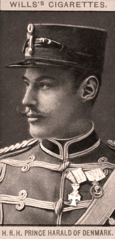 JKW Książę Harold Danii, 1908. autorstwa WD and HO Wills