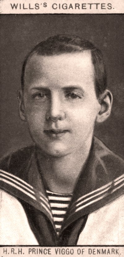 JKW Książę Viggo Danii, 1908. autorstwa WD and HO Wills