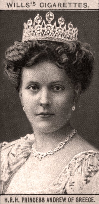 JKW Księżniczka Andrzej z Grecji, 1908. autorstwa WD and HO Wills