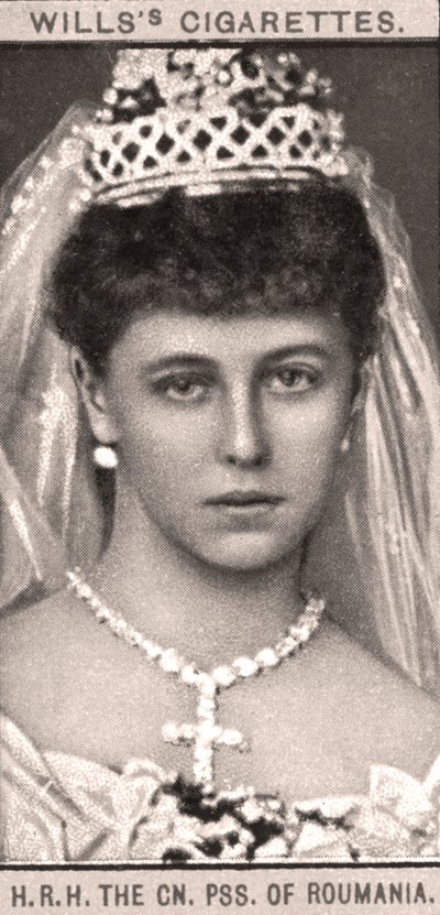 H.R.H CN, PSS. Rumunii, 1908. autorstwa WD and HO Wills