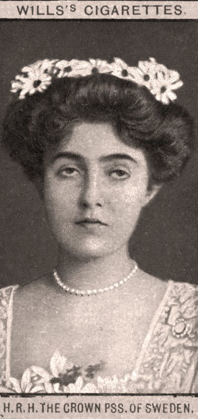 H.R.H Korona PSS. Szwecji, 1908. autorstwa WD and HO Wills