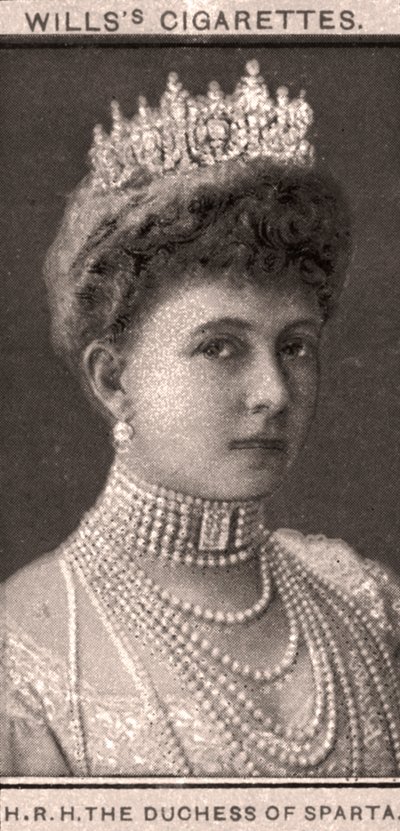 JKW Księżna Sparty, 1908. autorstwa WD and HO Wills