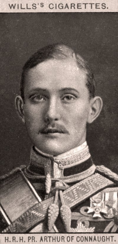 Książę Artur z Connaught, 1908. autorstwa WD and HO Wills