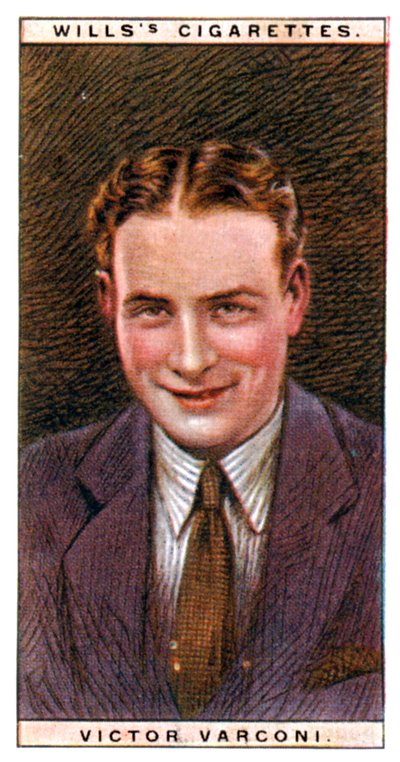Victor Varconi 1891-1976, aktor węgierski, 1928. autorstwa WD and HO Wills
