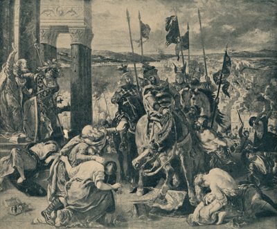 „Krzyżowcy wkraczający do Konstantynopola”, 1840, 1935. autorstwa WF Mansell